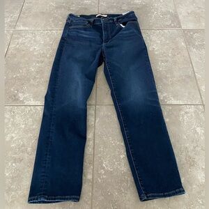 Levi’s High Rise Straight Jeans